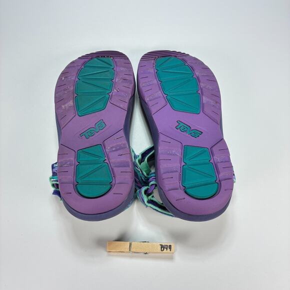 Teva Hurricane XLT 2 Delmar Sea Glass Purple Outdoor Sandals 1019390Y Youth Sz 4 - Picture 9 of 9